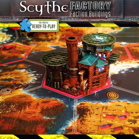 Scythe The Board Game Illuminated Factory Upgrade 3d Printed Etsy