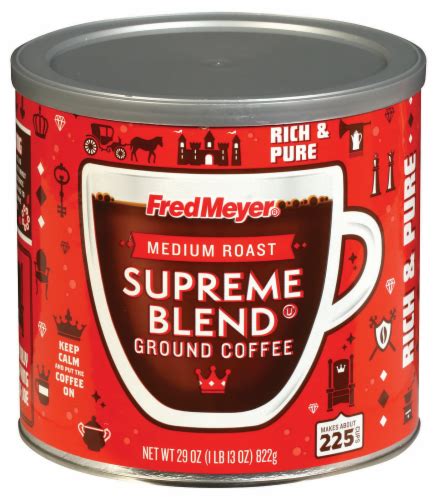 Fred Meyer® Supreme Blend Ground Coffee 29 Oz Kroger
