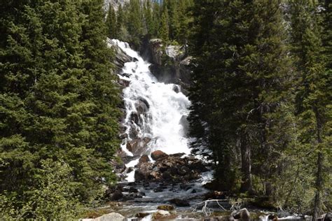 Hidden Falls Grand Teton National Park Utahs