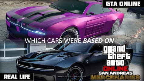GTA Online San Andreas Mercenaries New Cars And Which Models Were Based YouTube