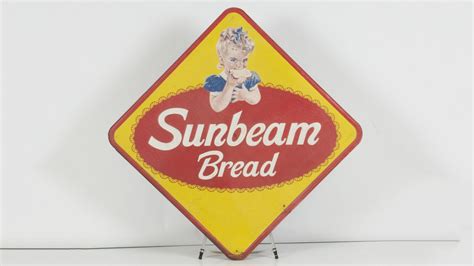 Sunbeam Bread Sign Sst 64x64 At Kissimmee 2015 As M38 Mecum Auctions