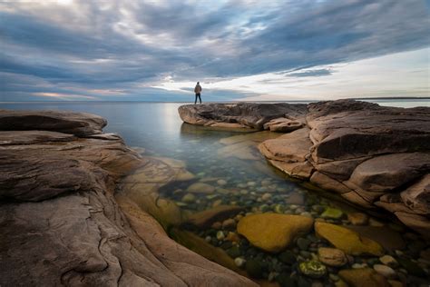 Michigan Nut Photography Lake Superior Caves And Coves Calm Before