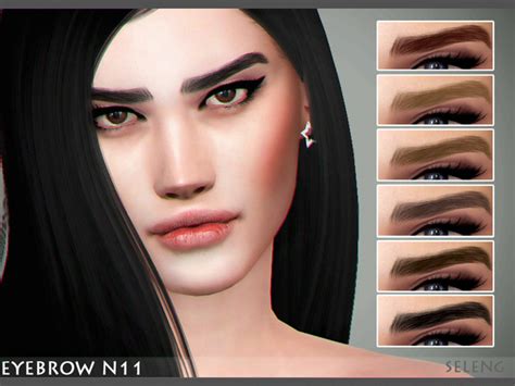 Eyebrow N11 By Seleng At Tsr Sims 4 Updates