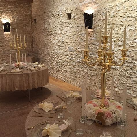 gold candelabras on tables | Oxleaze Barn | barn wedding venue | event venue | Cotswolds venue 