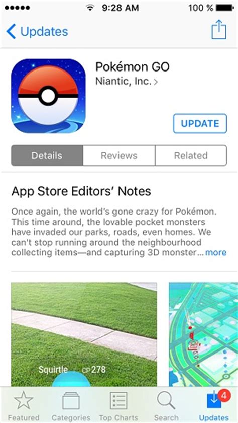 (tap that link!) tap change store if it stays stuck on your old region and says the item isn't available in the current store. Pokemon GO 1.3.1 Brings Stability Improvements, No Text Fixes