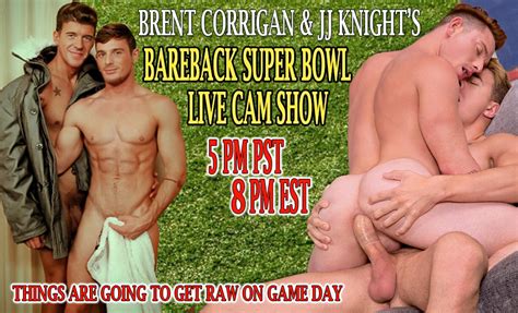 Live Bareback Super Bowl Party At JJ Knight Brent Corrigans Sunday