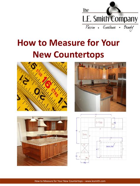 It is very crucial question. How to Measure for Your New Countertops