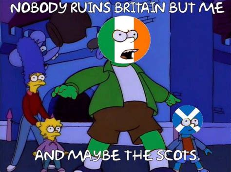 The Simpsons Fan Creates Epic Brexit Meme That Sums Up Scotland And