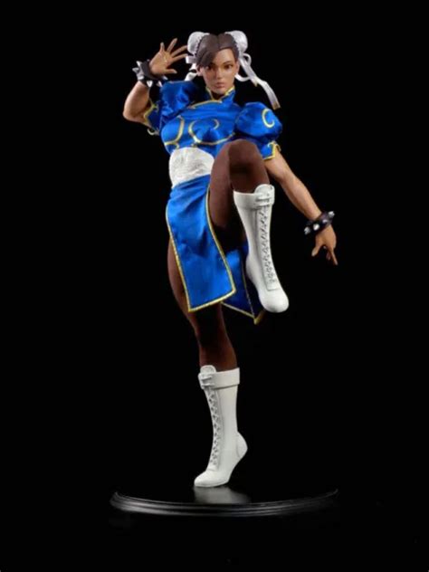 Pop Culture Shock Street Fighter Chun Li Blue Version 14 Scale Statue