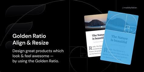 Figmotion is a great tool for adding creative animations to your web and mobile designs. Figma - Golden Ratio Align & Resize | With this plugin, it ...