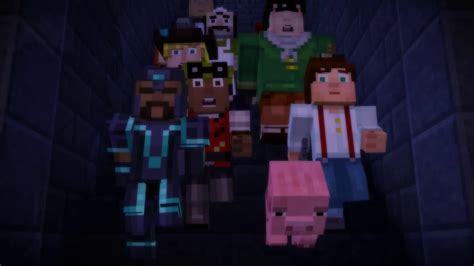Minecraft Story Mode Shown Off In Minecon Trailer Minecraft Story Mode A Telltale Games