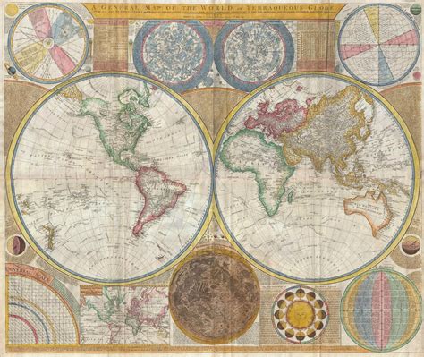 World Map 18th Century