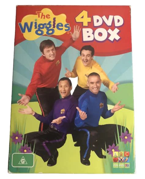 The Wiggles Original Crew 4 Dvd Box Set Region 4 2554 Picclick