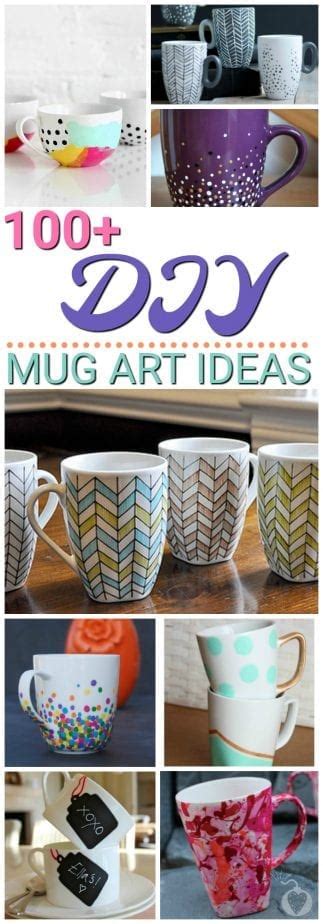 100 Awesome Diy Coffee Mug Art Creations