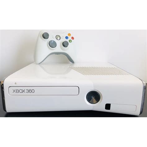 Xbox 360 Slim 4gb Branco Jogo Brinde Microsoft Shopee Brasil