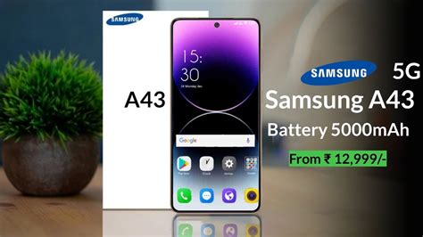 Samsung Galaxy A43 5g With First Look And 5000mah Big Battery 🔋 Galaxy