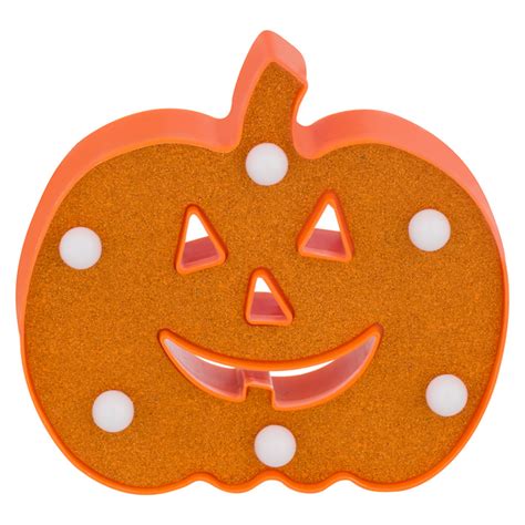 Save On Giant Tabletop Halloween Lighted Sign Pumpkin Order Online