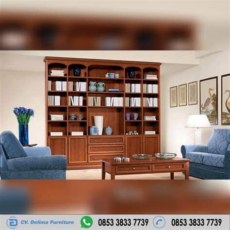 0% cicilan & 30 hari pengembalian. Jual Lemari Buku Hias Jepara Harga Murah Kayu Jati