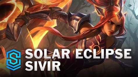 Solar Eclipse Sivir Skin Spotlight League Of Legends Youtube