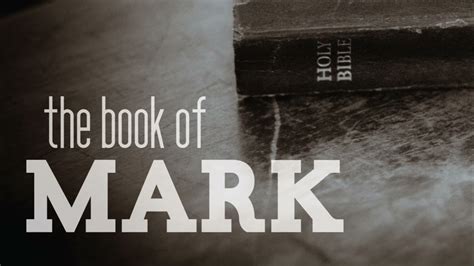 The Book Of Mark Youtube