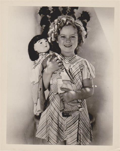 1935 Shirley Temple And Japanese Doll Shirley Temple Shirley Temple
