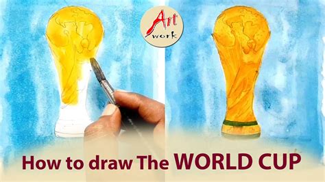 Download How To Draw The Fifa World Cup Trophy World Cup Drawing