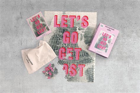 Puzzle Lets Go Get Lost Together Print Club London
