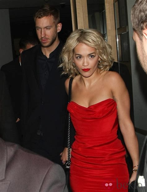 Rita Ora Y El Dj Calvin Harris De Fiesta Por Londres Calvin Harris Y Rita Ora Paseando Su