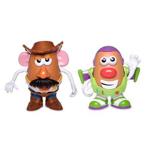 In toy story 2, he packs a pair of angry eyes. Mr. Potato Head Play Set - Toy Story | shopDisney