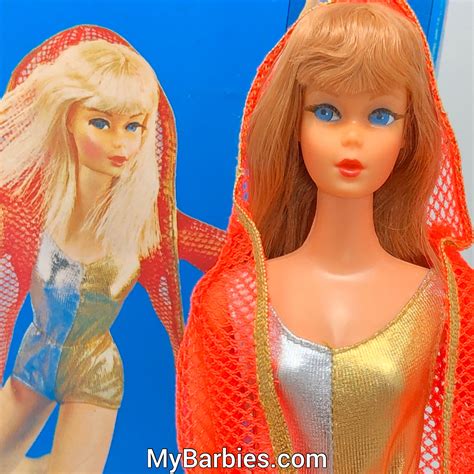 vintage dramatic new living barbie titian red hair in 2020 vintage barbie dolls vintage