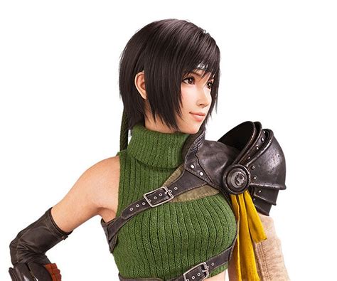 Yuffie Kisaragi Bust Artwork Final Fantasy Vii Remake Intergrade Art