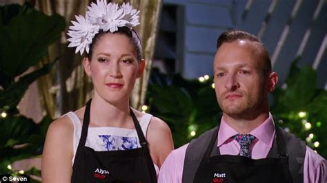 Mkrs Amy And Josh Vow To Beat Alyse And Matt In Cook Off Daily Mail Online