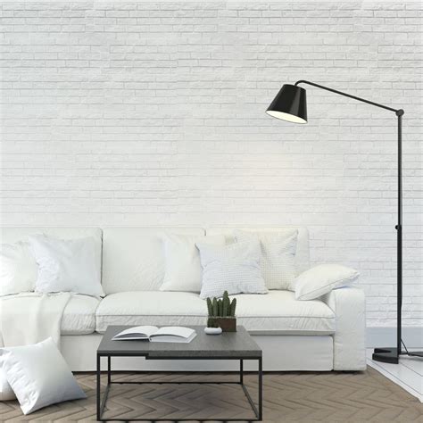 Faux White Brick Wall Panel Articture