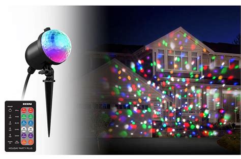 Ion Holiday Party Smart Multi Color Indoor Outdoor Projected Light Wit My Quick Buy