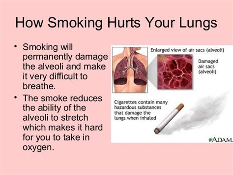 how smoking affects lungs nurse shares video showing just how bad smoking affects yes