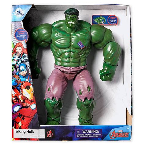 Disney Marvel Avengers Hulk Talking Action Figure New With Box I Love