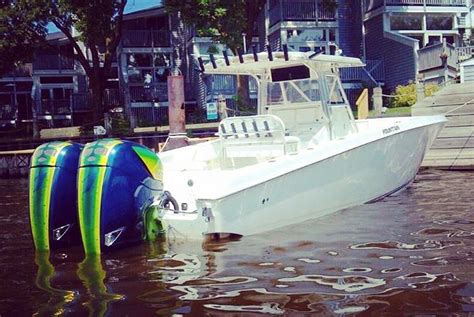 After 35 years, contender boats debuts their largest, most anticipated boat to date, the 44st. Fountain center console with custom Seven Marine outboards ...