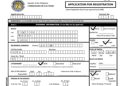 Comelec Online Voter Id Card Registration Philippines