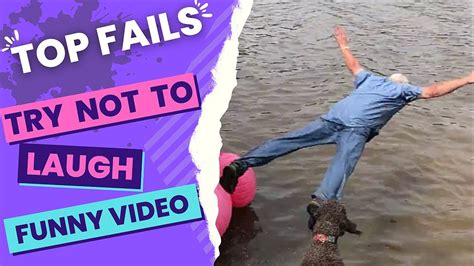 Try Not To Laugh Challenge Impossible Top Water Fails Video Youtube