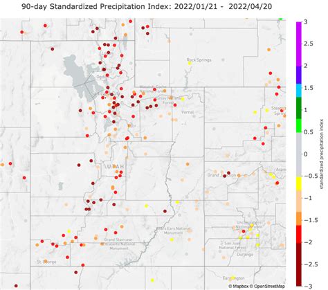 Drought Update For The Intermountain West April 22 2022