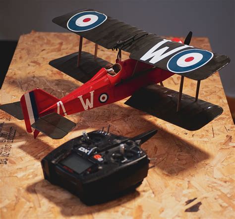 24 Radio Controlled Se5a Ww1 Fighter Kit With Electronics Pack Radio