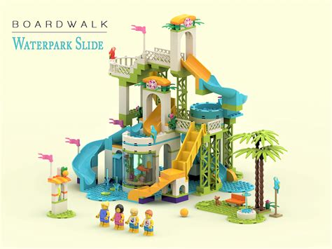Lego Ideas Boardwalk Waterpark Slide