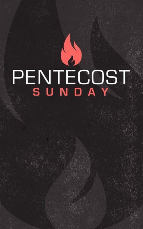 Sharefaith Media Pentecost Sunday Ministry Bulletin Sharefaith Media