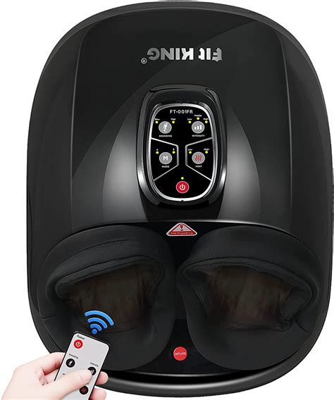 Fit King Foot Massager Machine With Remote Deep Kneading And Shiatsu