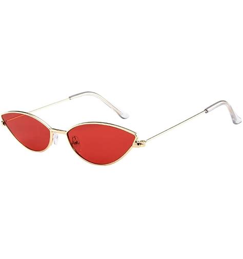 fashion cat eyesunglasses retro oval glasses vintage small frame sunglasses eyewear for women