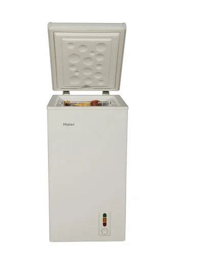 White Haier Hard Top Freezer Hcf100htq Single Door 100 Ltrs At Rs