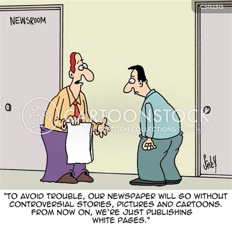Newspaper Editor Cartoons And Comics Funny Pictures From Cartoonstock