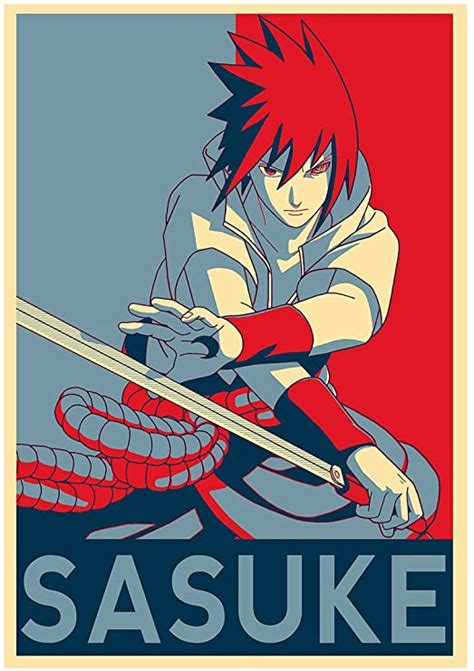 Instabuy Posters Naruto Propaganda Sasuke Variant A3