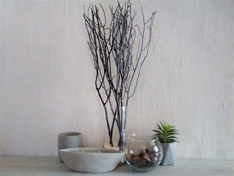 Woodland Home Decor Branches Black Grey Branches Etsy