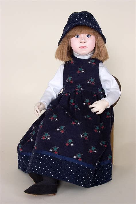 Sara Cloth One Of A Kind Art Doll By Kate Lackman